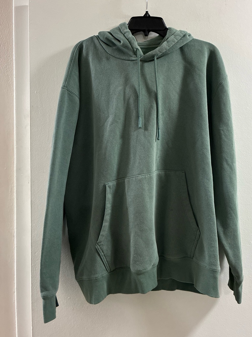 Men's‎ Pullover Fleece Hoodie in Sage Green